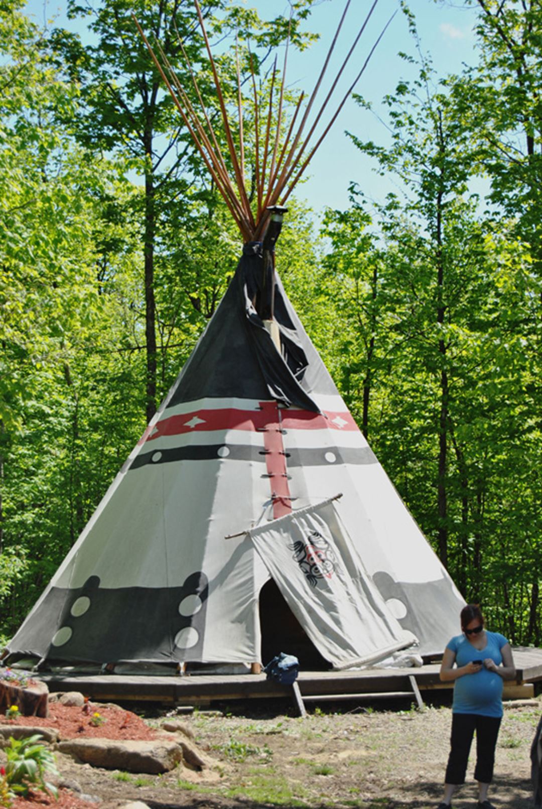 Les Tipis du sommet